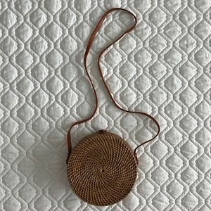 Rattan Purse